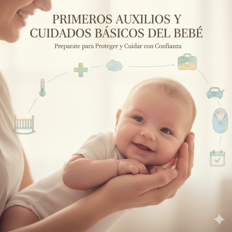 Primeros Auxilios y Cuidados Básicos del Bebé (0-6 meses)